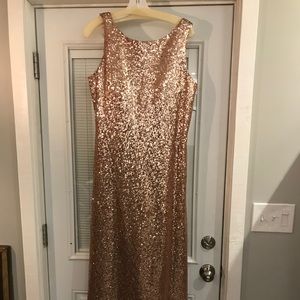 Formal Dress Rose Gold!